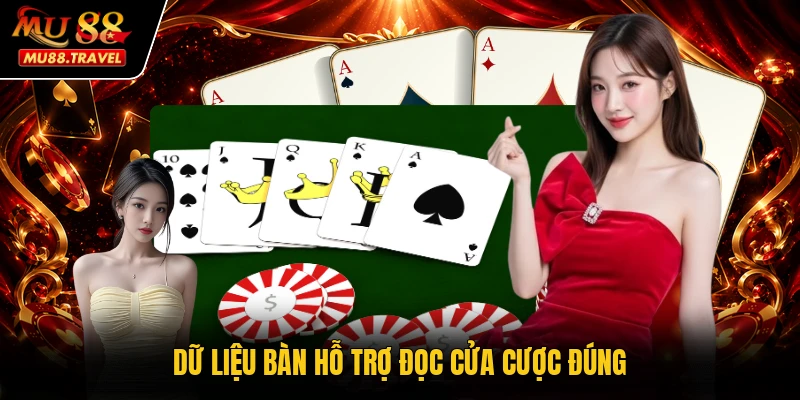 Dữ liệu bàn hỗ trợ đọc cửa cược đúng