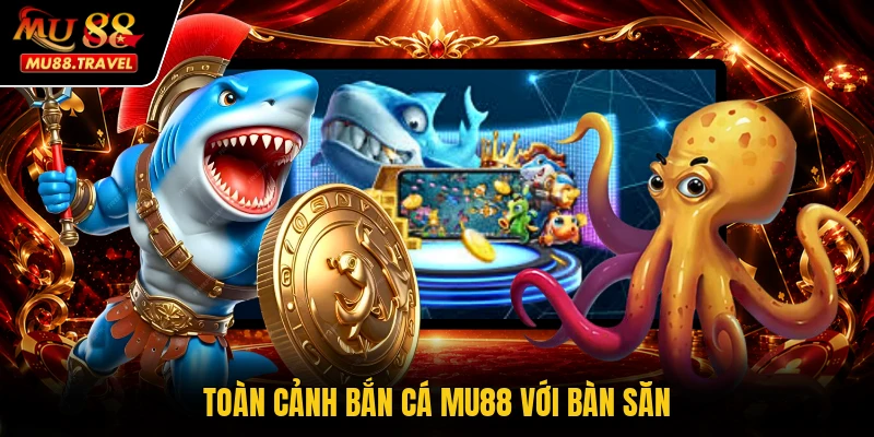 Toàn cảnh bắn cá MU88 với bàn săn